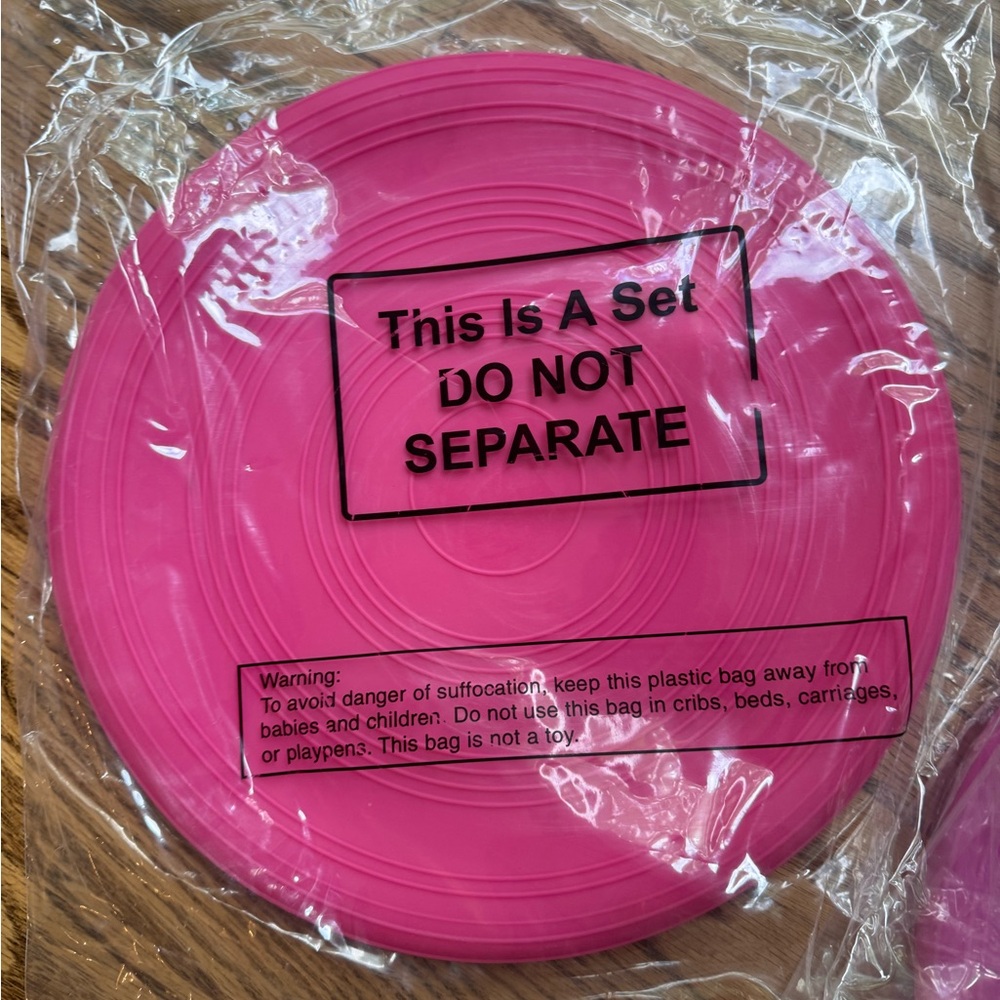 Pink Textured Balance Disc Set - Picture 3 of 3